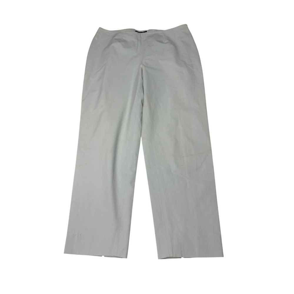 Piazza Sempione Light Blue Wide Leg Trousers Made in Italy Size 32X26